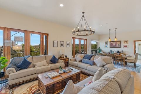 Enjoy the views from our huge open-concept living room w/ plenty of seating