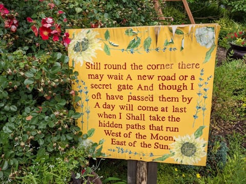 At the Lake Lure Flowering Bridge