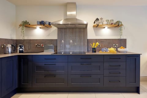 Cottage | Private kitchen | Fridge, dishwasher, electric kettle, cookware/dishes/utensils