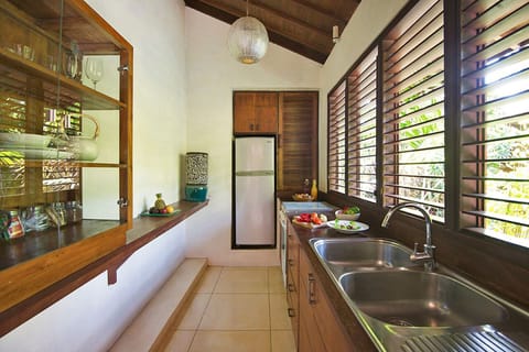 Premium Villa, 1 Bedroom, Private Pool (Villa 9) | Private kitchenette | Full-size fridge, microwave, coffee/tea maker, highchair