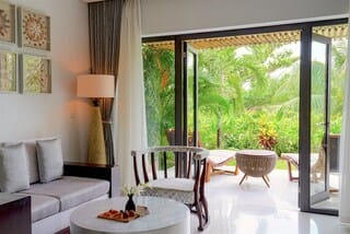 Pearl Suite Villa | Living room | LCD TV, iPod dock