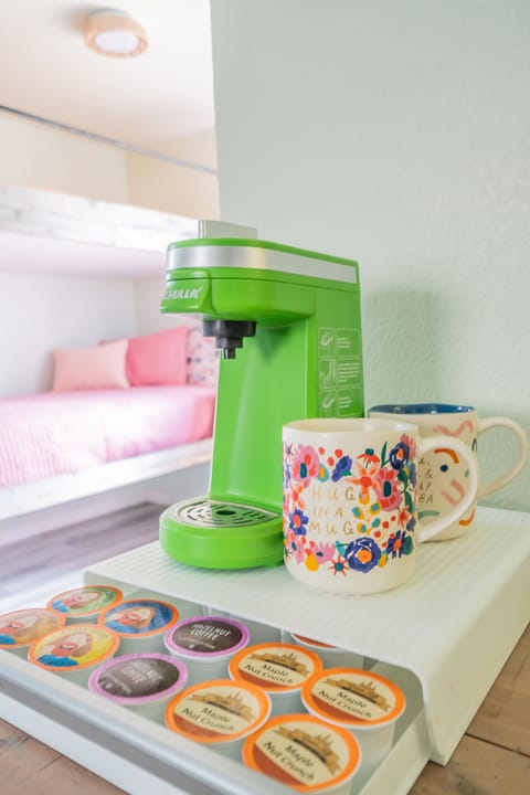 Awaken your senses, complete with a modern and user-friendly coffee maker.