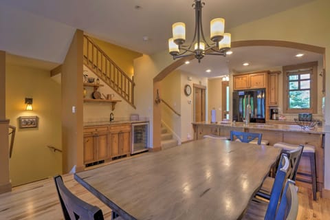 Indoors, Dining Room, Dining Table, Table, Furniture