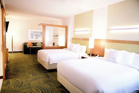 Suite, Multiple Beds, Non Smoking | Premium bedding, pillowtop beds, minibar, individually decorated