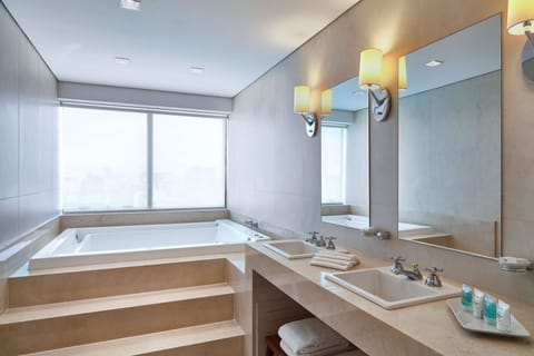 Presidential Suite, 1 Bedroom | Bathroom | Designer toiletries, hair dryer, towels, soap