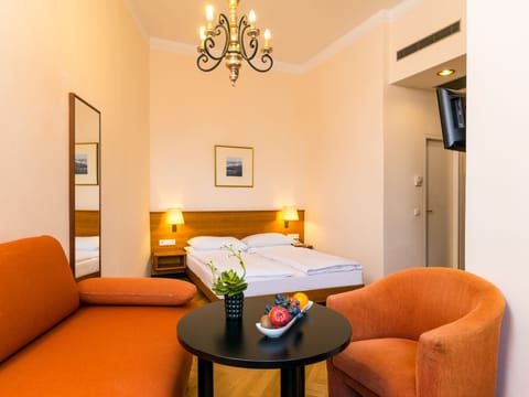 Standard Double Room | Premium bedding, minibar, in-room safe, individually decorated