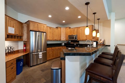 Fully Stocked Kitchen and Bar