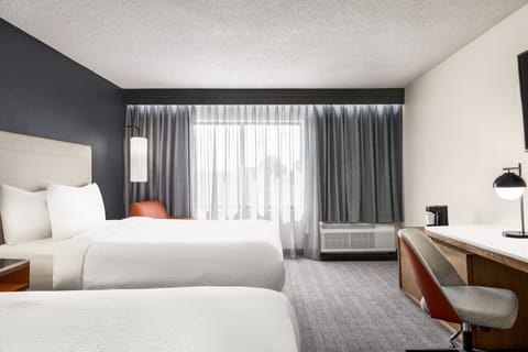 Room, 2 Queen Beds | Premium bedding, down comforters, pillowtop beds, in-room safe