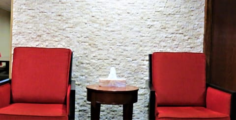 Queen Room with Two Queen Beds - Accessible/Non-Smoking | Living area | TV