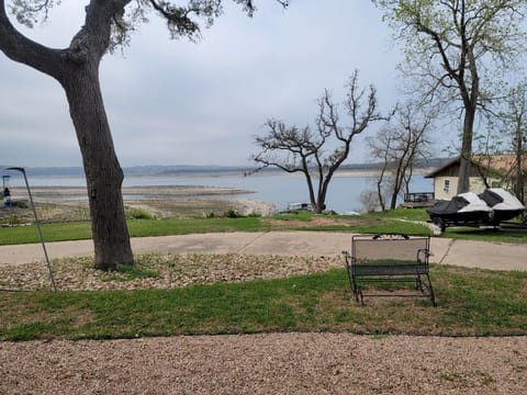 3 9 2023 Lake Travis 45% full. Still great views but more land.