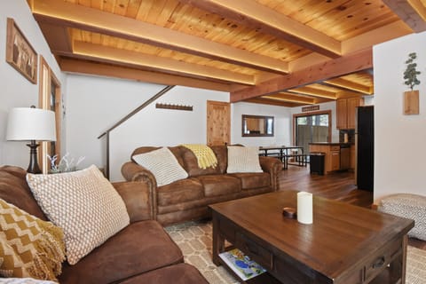Cozy Living Space backs into Dining area