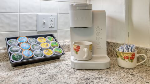 Coffee Pods provided.