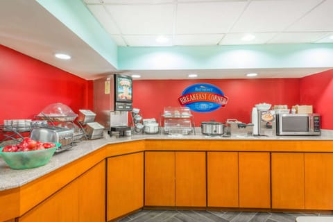 Free daily self-serve breakfast