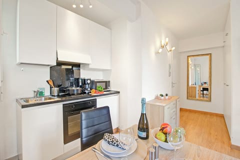 Kitchen and dining area