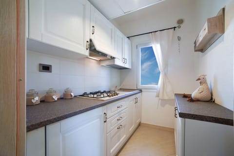 Studio, 1 Queen Bed, Kitchen, Corner | Private kitchen | Full-size fridge, cookware/dishes/utensils