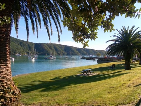 Beach nearby, rowing