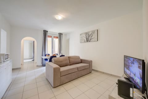 Living room with sofabed