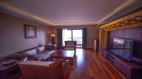 Suite (King) | Living area | Plasma TV