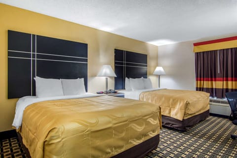 Standard Room, 2 Queen Beds, Non Smoking | 1 bedroom, premium bedding, pillowtop beds, desk