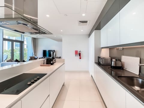 Standard Apartment | Private kitchen | Full-size fridge