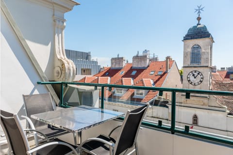 Penthouse Suite, 3 Bedrooms, 2 Bathrooms, City View (Kärtnerstrasse 28) | Balcony