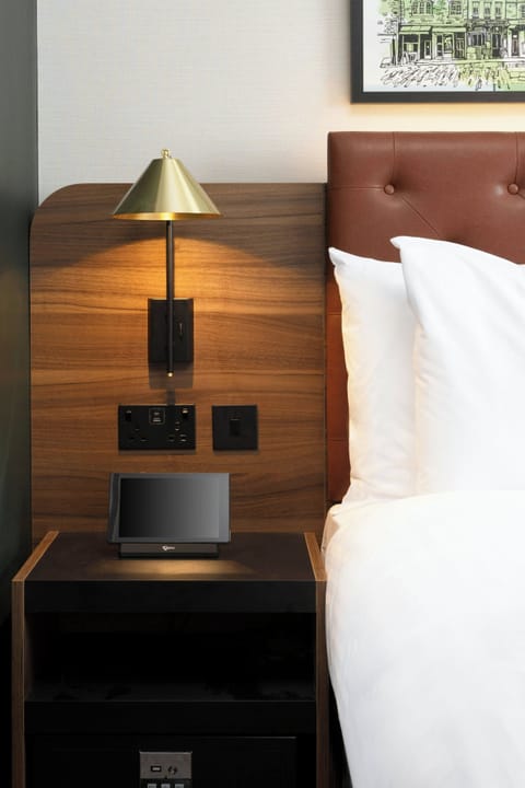 Hypo-allergenic bedding, in-room safe, desk, iron/ironing board