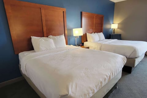 Standard Room, 2 Queen Beds | In-room safe, blackout drapes, iron/ironing board, free WiFi