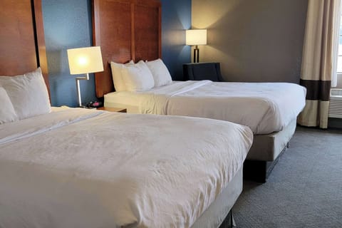 Standard Room, 2 Queen Beds | In-room safe, blackout drapes, iron/ironing board, free WiFi