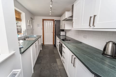 The property boasts a good sized galley kitchen which is accessed from the dining area