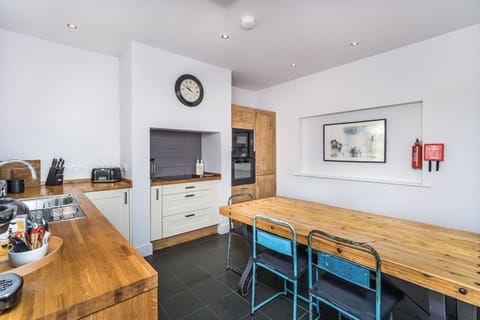 Essentials such as cutlery, utensils, cookware and appliances are paired with indulgent little extras such as an espresso machine