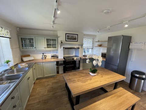 The kitchen is equipped with everything that you need to cook during your self catering holiday