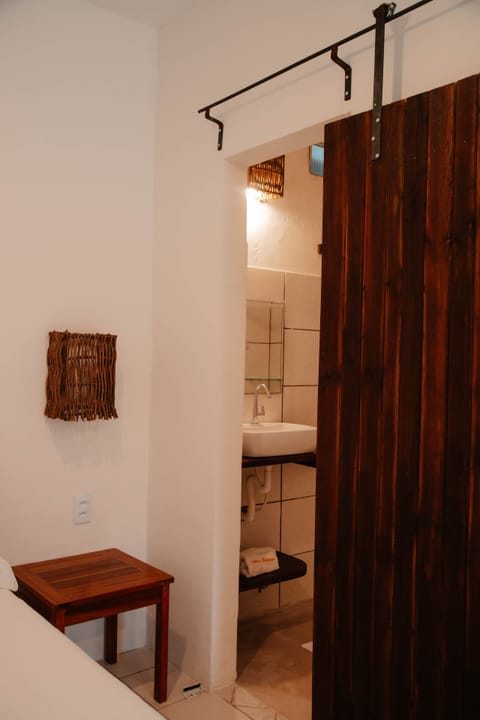 Traditional Triple Room | Bathroom | Shower, towels, soap, shampoo