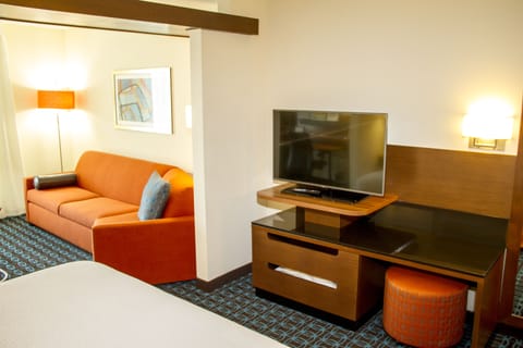 Executive Suite, 1 King Bed with Sofa bed | In-room safe, desk, iron/ironing board, free WiFi