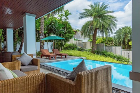 Family Villa, 3 Bedrooms, Private Pool | Terrace/patio