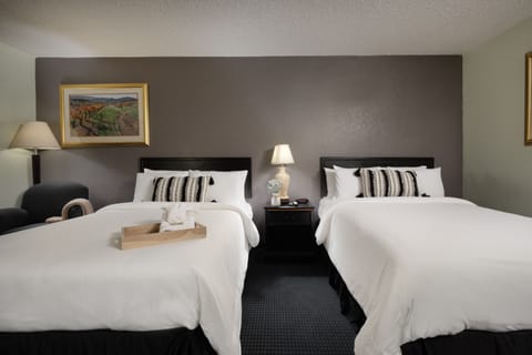 Comfort Double Room | Premium bedding, desk, laptop workspace, blackout drapes