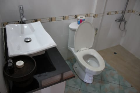 Bungalow Beachfront | Bathroom | Shower, free toiletries, hair dryer, bidet