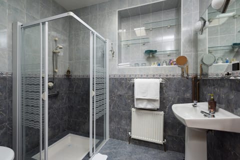 Superior Double Room | Bathroom | Shower, free toiletries, hair dryer, towels