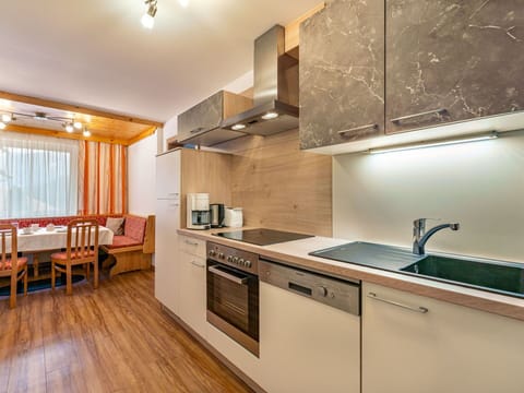 Interior Design, Wood, Flooring, Ceiling, Floor, Countertop, Cabinetry, Room, Kitchen, Furniture