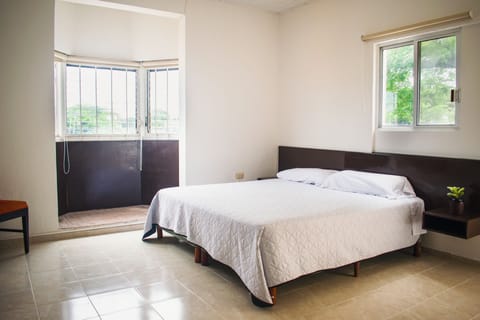 Family Double Room | Down comforters, blackout drapes, free WiFi, bed sheets