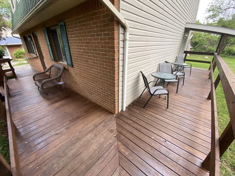 Soak in the sun on the wrap around porch