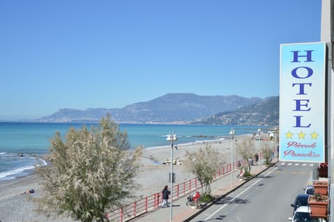 On the beach