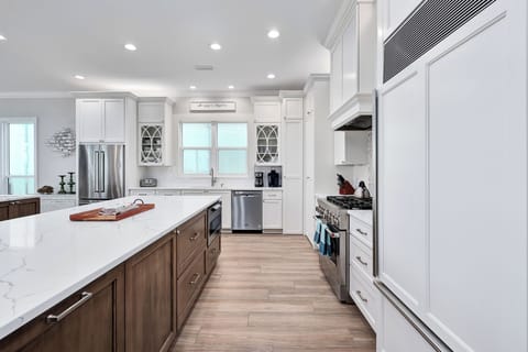 Kitchen With Two Fridges