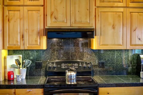 Stunning Wood and Tile Kitchen