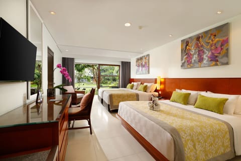 Family Garden | 1 bedroom, premium bedding, minibar, in-room safe