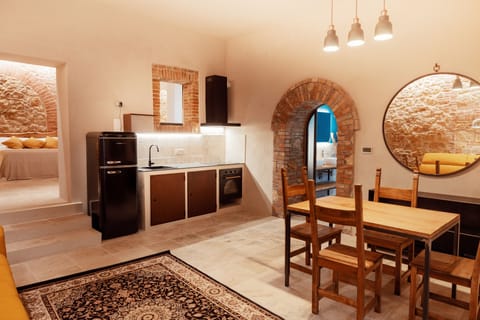 Apartment, 1 Queen Bed with Sofa bed, Garden View | Living area | Flat-screen TV