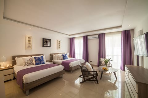 Luxury Villa, 3 Bedrooms, Pool View | Egyptian cotton sheets, premium bedding, in-room safe, desk