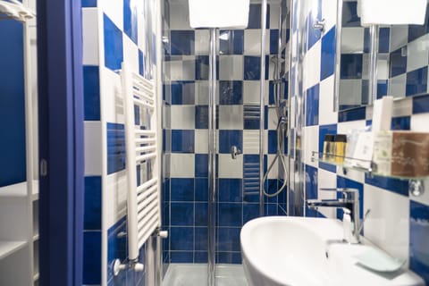 Standard Double Room | Bathroom | Shower, rainfall showerhead, free toiletries, hair dryer