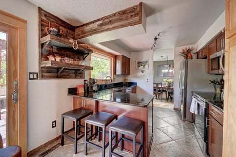 Kitchen view from table main level