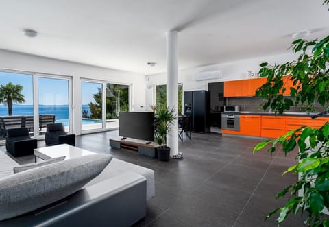 Kitchen is fully equipped with all you need such as a Nespresso coffee machine,
