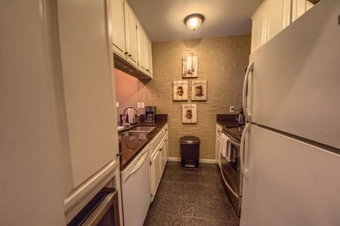 Fully stocked kitchen